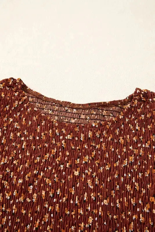 Boho Floral Peplum Blouse - Fashionfitz