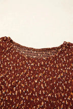 Boho Floral Peplum Blouse - Fashionfitz