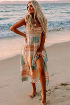 Boho Patchwork Sundress - Fashionfitz