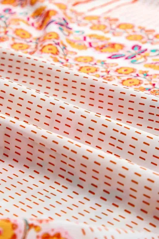 Boho Patchwork Sundress - Fashionfitz