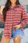 Boho plaid split tail shirt - unique & trendy | fashionfitz