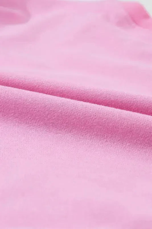 Bonbon Pearl Ribbed Sweatshirt - Fashionfitz