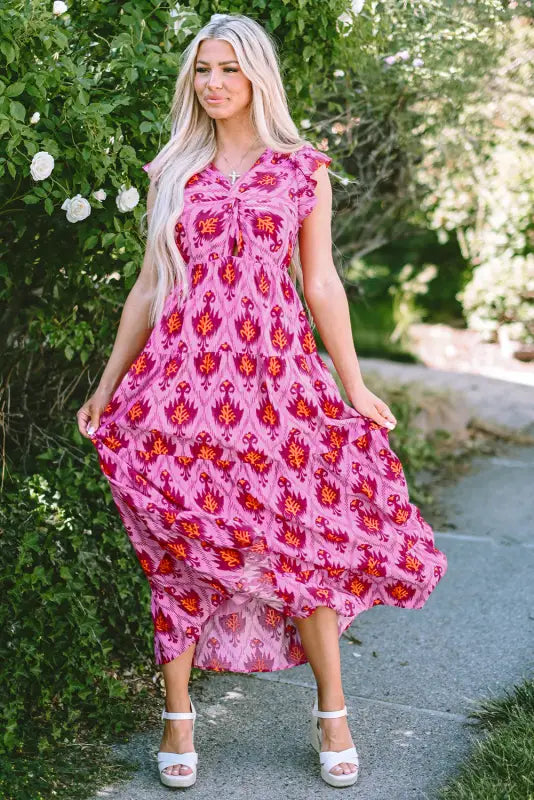 Bonbon retro maxi dress - dresses/maxi dresses