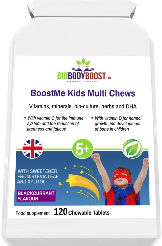 Boostme kids multi chews - nutrition gels &