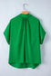 Bright green batwing sleeve blouse - tops/blouses & shirts