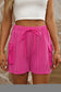 Bright pink cargo shorts - casual