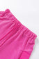 Bright pink cargo shorts - casual