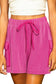 Bright pink cargo shorts - casual