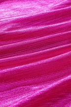 Bright Pink Ruched Sleeves Knotted Backless Blouse - Fashionfitz