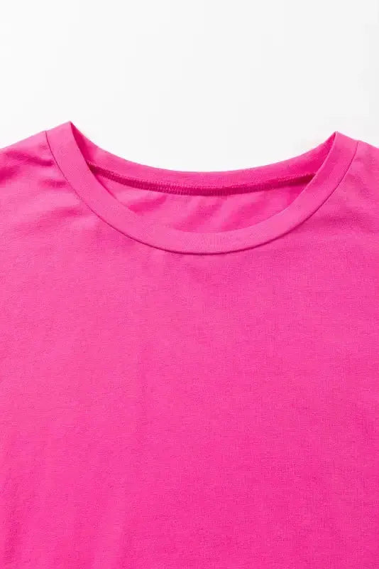Bright Pink SUNSHINE ON MY MIND Graphic Tee - Fashionfitz