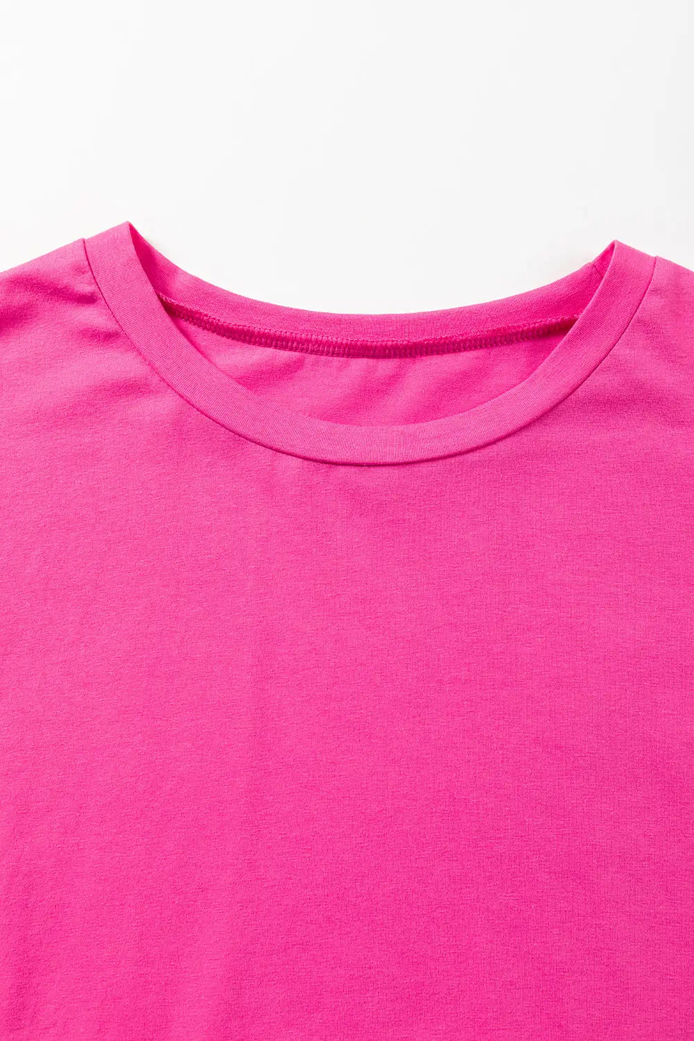 Bright pink sunshine on my mind graphic tee - tops
