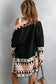 Brown aztec print duster cardigan by fashionfitz