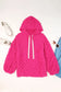 Bubble textured waffle hoodie - hoodies