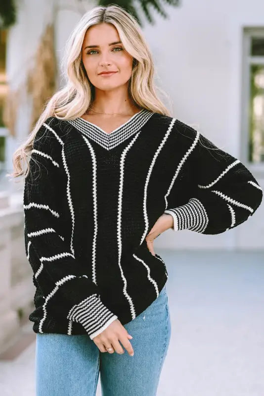 Bumblebee slouchy sweater | cozy & elegant | fashionfitz