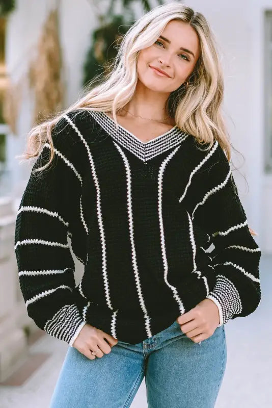 Bumblebee slouchy sweater | cozy & elegant | fashionfitz