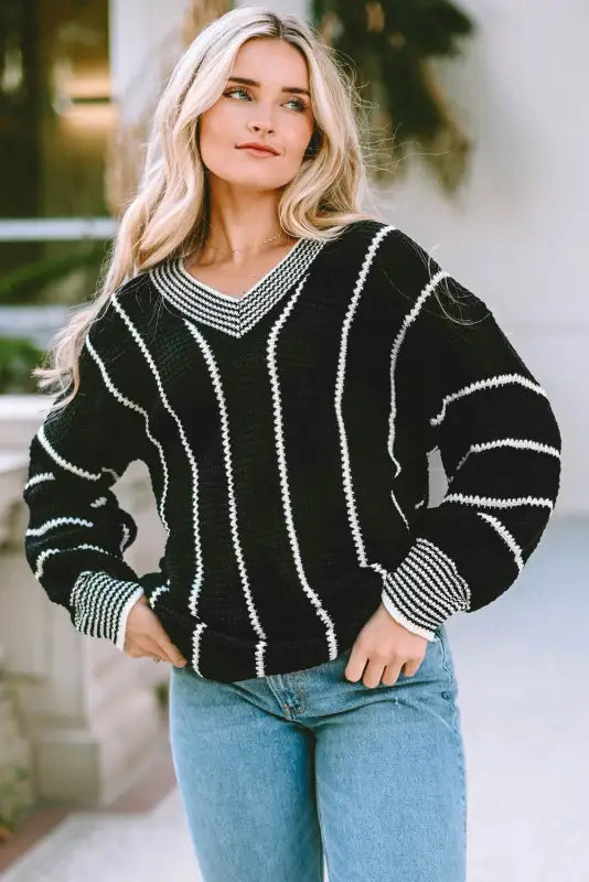 Bumblebee slouchy sweater | cozy & elegant | fashionfitz