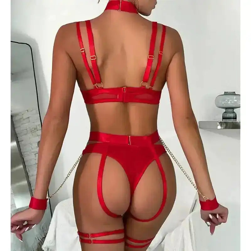Bustier and Thong - Cosplay Lingerie Set - Fashionfitz