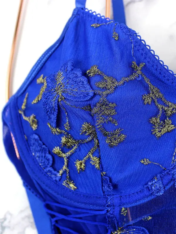 Butterfly embroidered bralette lingerie - bralettes