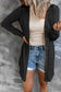 Buttoned duster cardigan - plus size - cardigans