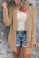 Buttoned duster cardigan - plus size - cardigans