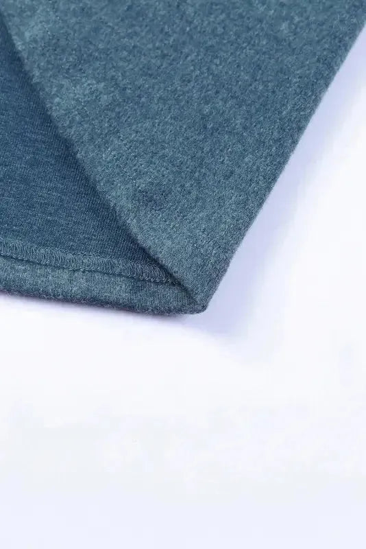 Buttoned High and Low Hem Hoodie - Fashionfitz