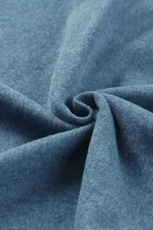 Buttoned High and Low Hem Hoodie - Fashionfitz