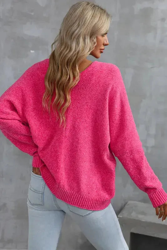 Buttons Loose Sweater Cardigan - Fashionfitz