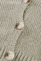 Buttons Loose Sweater Cardigan - Fashionfitz