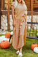 Funky Stripes Wide Leg Pants Set