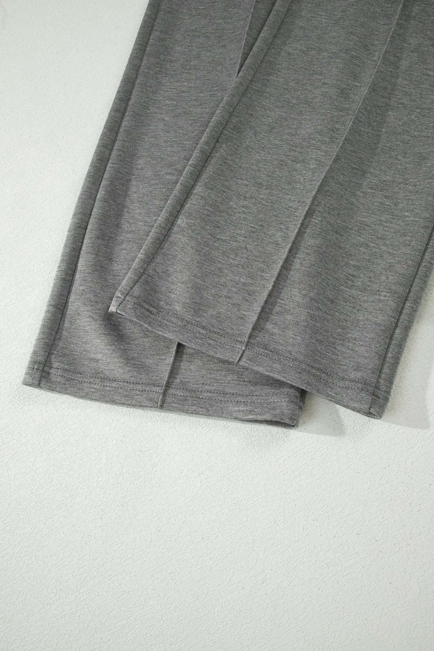 Half zip polo tee & casual pant set two piece short sleeve co-ord outfit sets