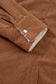 Fleece Lined Corduroy Jacket