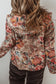 Paisley Sherpa-Lined Hooded Jacket