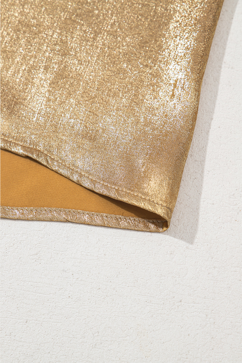 Gold Metal Tank Top