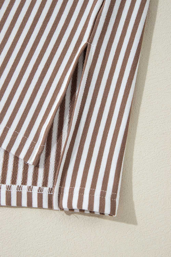 Stripe Embrace Plus T-Shirt