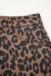 Close-up of waistband and belt loops on Leopard Denim Midi Skirt - Summer Fashion by FashionFitz, showcasing durable denim stitching.