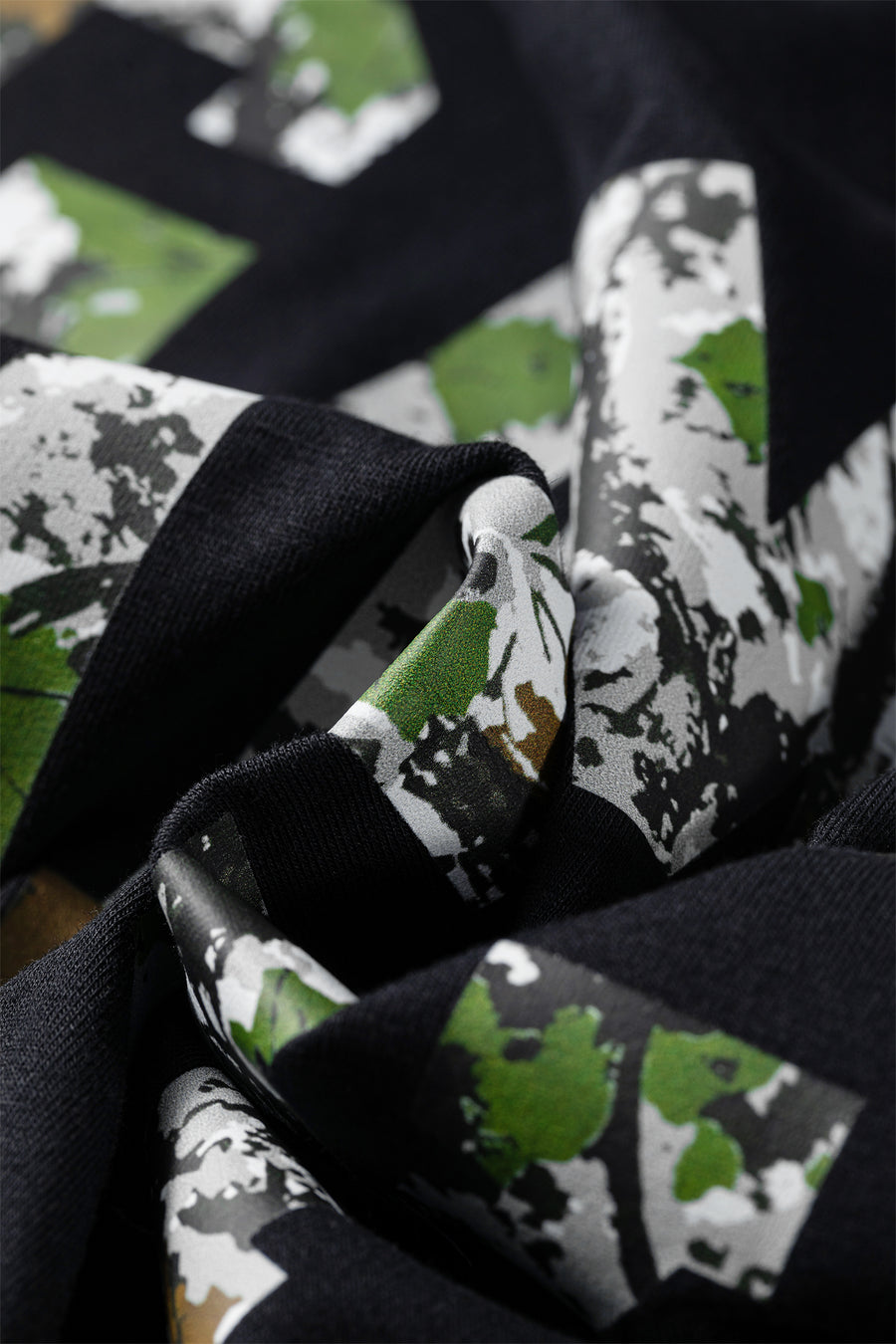 Black Camo Game Day Short Sleeve T-Shirt Women UK