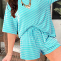  Sky Blue Stripe