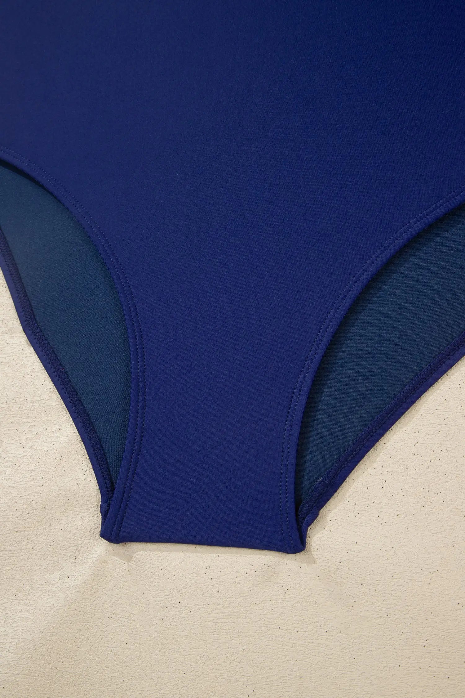 Shell stitch v neck high waist bikini set adjustable straps removable pads classic bikinis