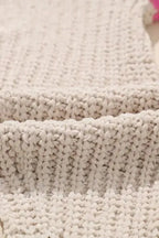 Cable Knit Open Front Duster Cardigan - Fashionfitz