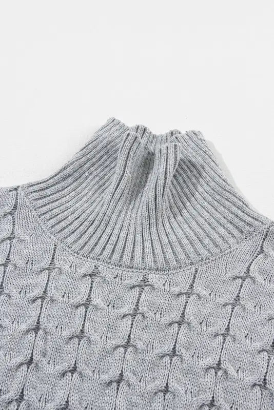 Cable knit turtleneck sweater | women’s sweaters | fashionfitz