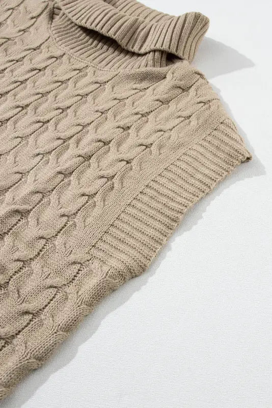 Cable knit turtleneck sweater | women’s sweaters | fashionfitz