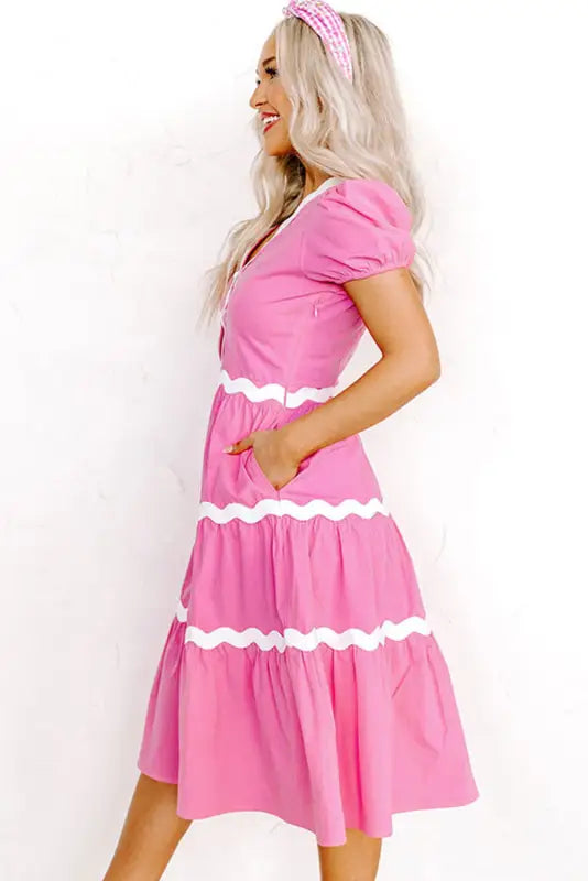 Candyfloss dreams midi dress - dresses