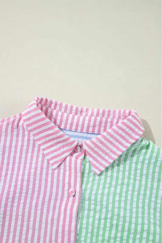 Carnival candy stripe shirt | women’s shirts | fashionfitz