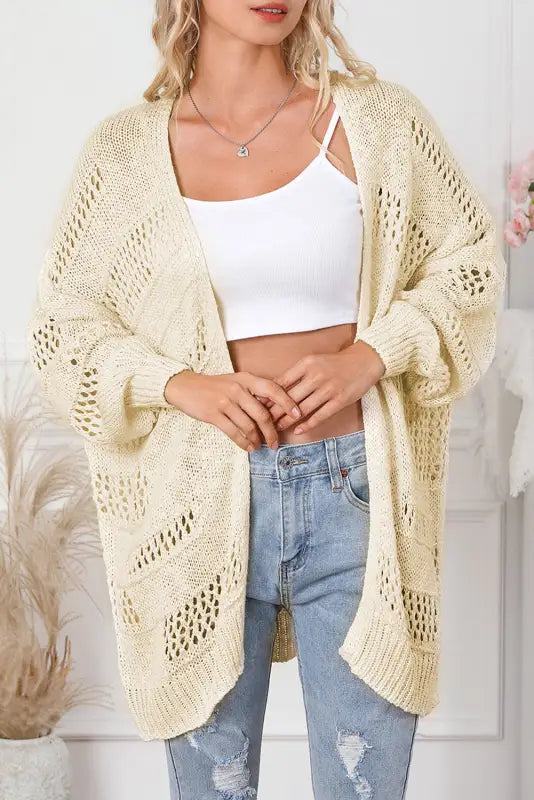 Chic dolman sleeve cardigan | fashionfitz