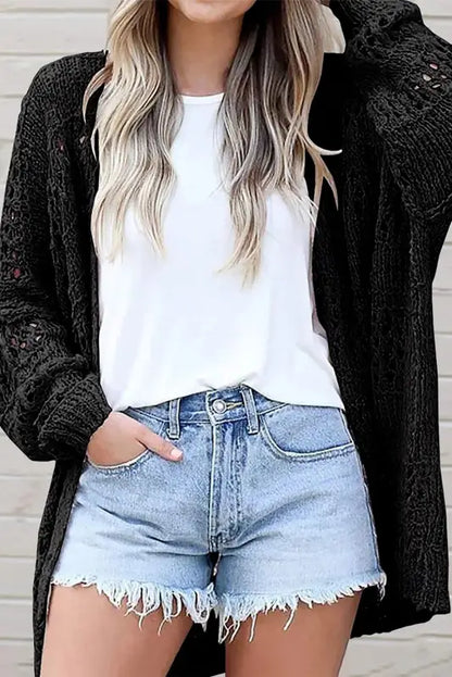 Chic dolman sleeve cardigan | fashionfitz