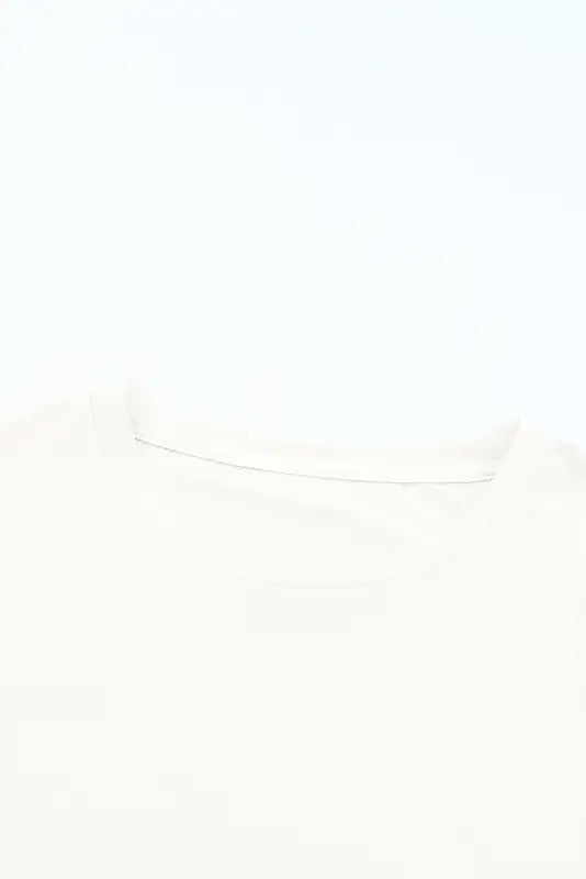 Casual plain crew neck tee | women’s t-shirts | fashionfitz