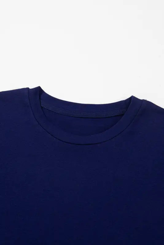 Casual plain crew neck tee | women’s t-shirts | fashionfitz