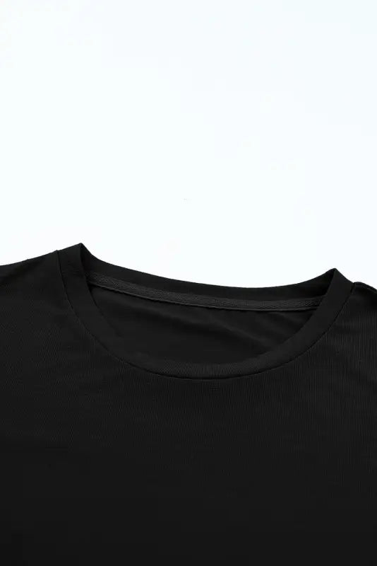 Casual plain crew neck tee | women’s t-shirts | fashionfitz