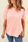 Casual plain crew neck tee | women’s t-shirts | fashionfitz