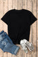 Casual plain crew neck tee | women’s t-shirts | fashionfitz